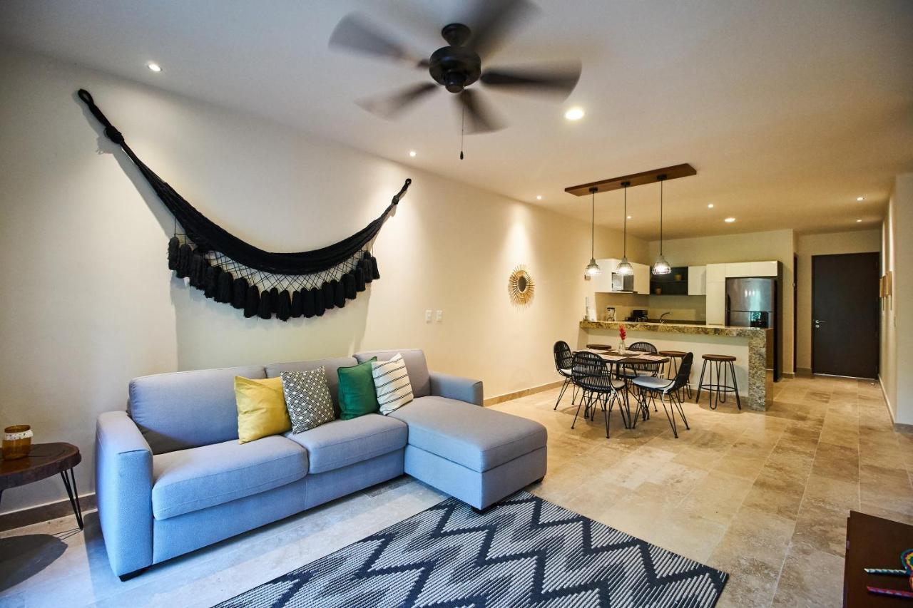 Premium Condo With Private Terrace And Pool View Appartement Tulum
